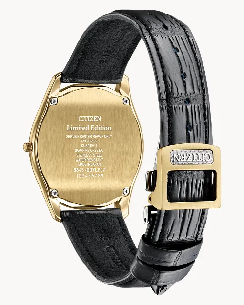 Eco-Drive One Blue Dial Crocodile Strap AQ5022-02L | CITIZEN Eco-Drive One Blue Dial Crocodile Strap AQ5022-02L | CITIZEN